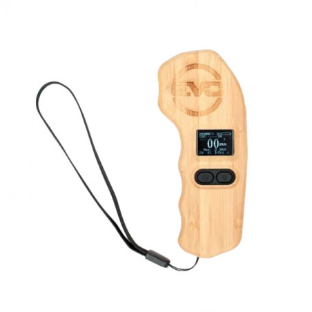 Coque de protection en bambou pour télécommande LCD Bluetooth