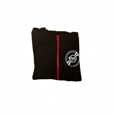 Veste Zipée Noire Evo-Spirit