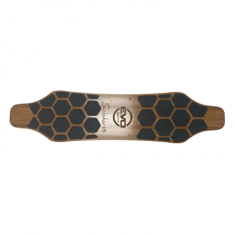 Deck de Switcher V3 Bambou - Skateboard électrique Evo-Spirit