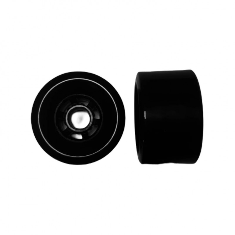 Roue en Uréthane 90mm Noire pour Cruz V2 et Curve V4 - E-Skate Evo-Spirit