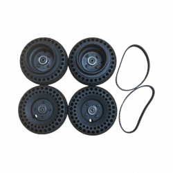 Kit de Conversion Tout-Chemin Pneus Increvables 6 Pouces - Xplorer V1