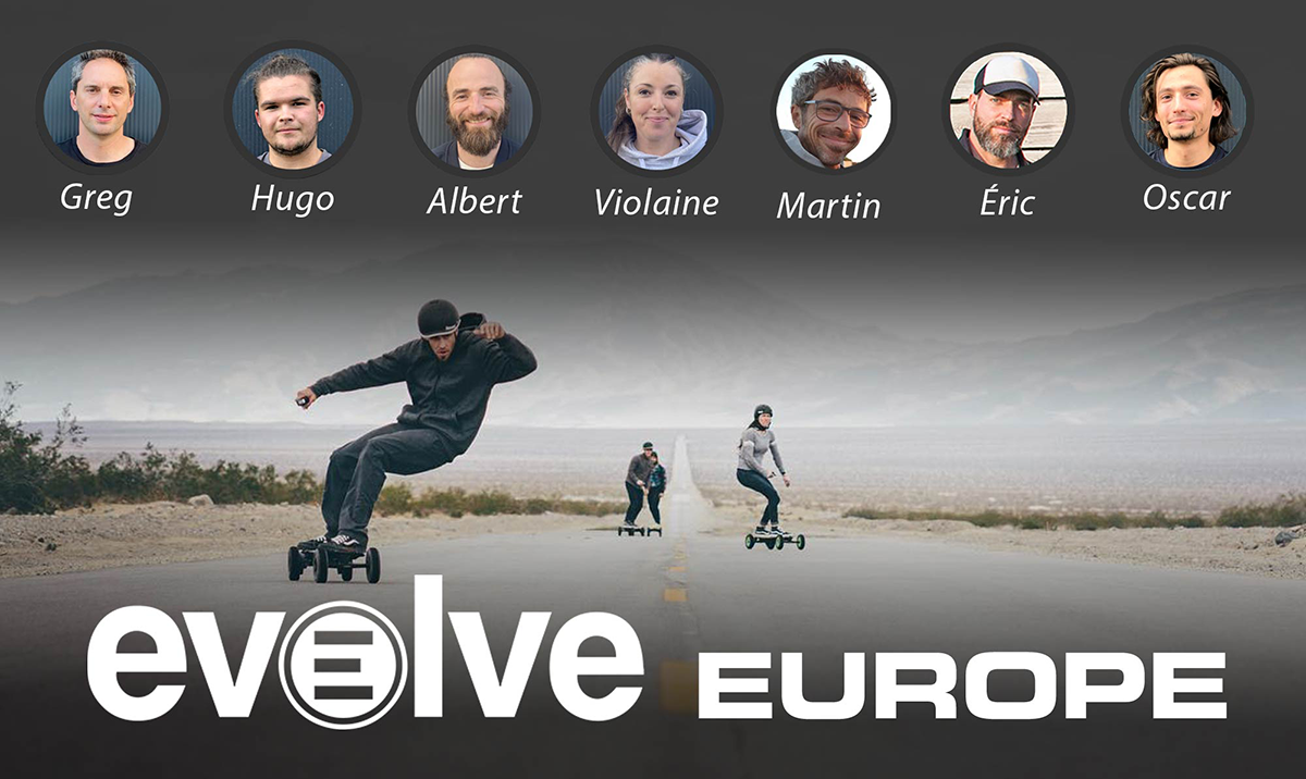 Evolve Skateboards Europa