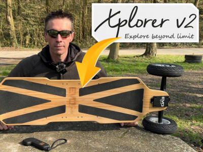 Test du skate électrique tout-terrain Evo-Spirit Xplorer V2 : le longboard puiss